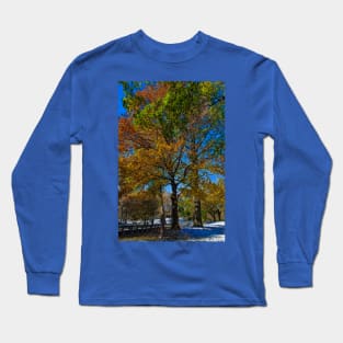 USA. New York. Central Park. Colors of the Autumn. Long Sleeve T-Shirt